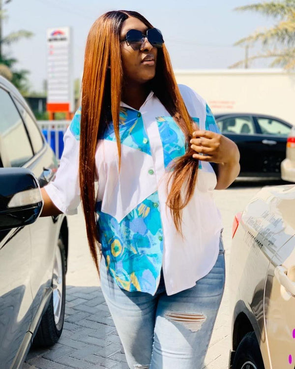 Fashionable printed shirt for summer